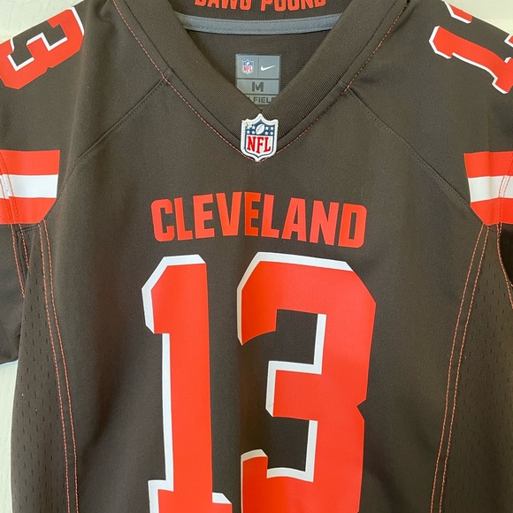 Women's Medium Nike On Field Odell Beckham Jr #13 Cleveland Browns Jersey - Picture 3 of 5